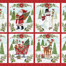 Homecoming Quilt Kit with Snowy Greetings 36" Panel