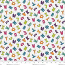 Leanne Anderson, Silly Gilly Returns, ABC Panel Quilt Kit 64" X 64"