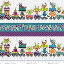 Leanne Anderson, Silly Gilly Returns, ABC Panel Quilt Kit 64" X 64"
