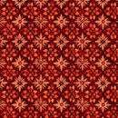 QT Fabrics, Rule The Roost Table Runner, Red