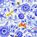 3 Wishes, Buzzing Around, Flower Frenzy, White