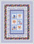 3 Wishes, Buzzing Around Panel Quilt Kit