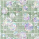 3 Wishes, Please Seat Yourself, Bubble Tiles, Teal