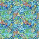 3 Wishes, Seaside Summer, Fish Frenzy, Turquoise