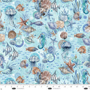 Seatopia Panel Quilt Kit 60" X 60"