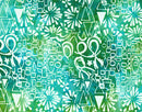Banyan Batiks, Abstraction/Crackled Batik Quilt Kit 63" X 78"