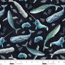 A Drop in the Ocean Panel Quilt Kit 66" X 78"