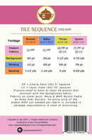 Tile Sequence Quilt Kit - Ruby Star Warp Weft