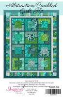 Banyan Batiks, Abstraction/Crackled Batik Quilt Kit 63" X 78"