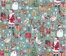 Andover Country Christmas Friends, Teal