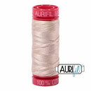 Aurifil-Mako Cotton Embroidery  Thread 12wt 54yds-Ermine A200122312