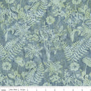 Snow Crystal Quilt Kit in Floral Grid Batiks, 68" X 74"