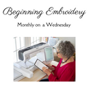 Beginning Embroidery with Dotty Wednesday 6/24/26 from 10am-2pm