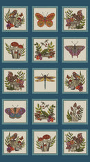 Benartex Fabric, Small Wonders, Panel 24" X 43"