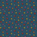 Benartex Fabric, Small Wonders, Snail Magic, Teal