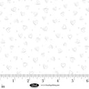 Blank Quilting, Morning Mist IX, Sketchy Hearts , WOW