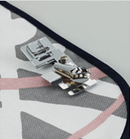 Brother SA109 1/4in Bias Binder All Metal Foot with 7/8in Tape Guide, Snap On