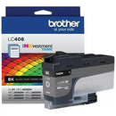 Brother LC406BKS Print Moda INKvestment Tank Standard-yield Ink, Black