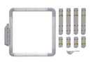 Brother SAMS254 Hoopnetic 10-5/8 x 10-5/8 Magnetic Sash Border Frame Hoop