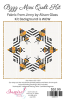 Bzzz Mini Quilt Kit in Jinny by Alison Glass