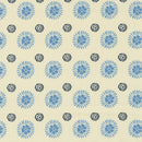 Cadence, Dots, Cream-Cornflower