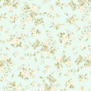 Clothworks, Charlotte, Rose Bunches, Lt Aqua
