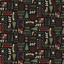 Clothworks, Christmas Tales, Digital Words, Black