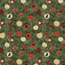Clothworks, Christmas Tales, Ornaments, Forest Green