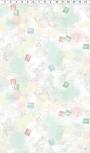Clothworks, Harmony, Maps Collage, Green
