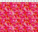 Clothworks, Lily Pond, Floral, Dark Raspberry
