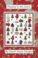Coach House Designs, Playing In The Snow Quilt Pattern