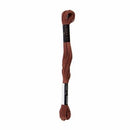 Cosmo Cotton Embroidery Floss 8m Skein Amber Grayish Brown