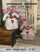 Cottonwood Creations, Spring Bunny Pattern