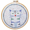 Cozyblue, Hand Embroidery Kit, Nigel Nine Lives