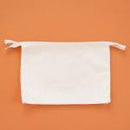 Cream Canvas Kimberbell Zipper Pouch Blank
