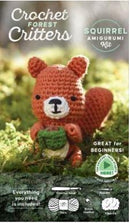 Crochet Forest Critters- Squirrel Kit