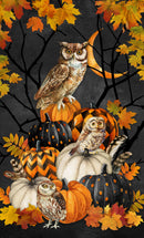 Northcott, Night Owl, Fall Spirit Quilt Kit 52" X 67"