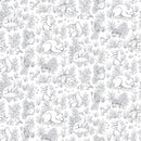 Dear Stella, ABCS Of Love, Forest Whispers, Iron Gray on White