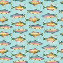 Dear Stella, Nature Walk, Trout, Aquarius Blue