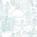 Dear Stella, Stitch & Glow, Sew Far Sew Good, White