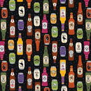 Dear Stella, Witches Brew, Stacked Poison Bottles, Charcoal Gray