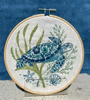 Deb Strain Stitches, Seaside Turtle Embroidery Kit