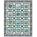 Deep Sea Dazzle Quilt Pattern