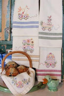 Easter Tea Towels by Bird Brain Designs