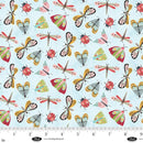 Blank Quilting, Color POP Studio, Natures Symphony, Butterflies, Light Blue