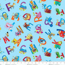 Henry Glass, Tim Read, My Silly ABCs, ABC Monster Allover, Blue