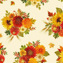 Harvest Bouquets Metallic-Cream, HARVEST-CM4132-CREAM