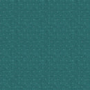 FIGO Fabrics, Stash Blenders, Stitches, Teal