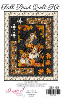 Northcott, Night Owl, Fall Spirit Quilt Kit 52" X 67"