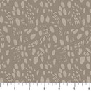 Figo Fabrics, Cozy Cubs, Animal Tracks on Brown